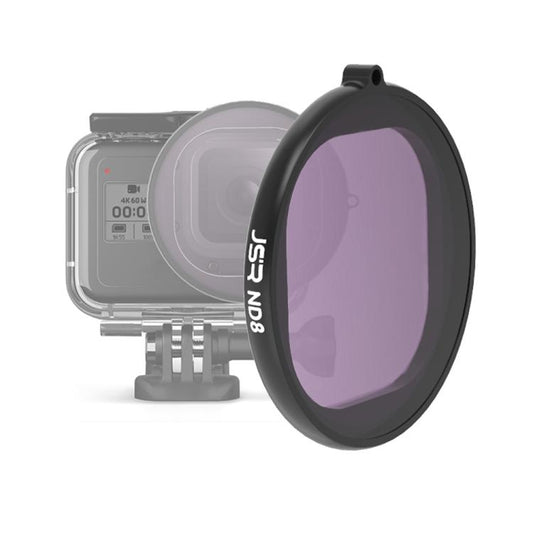 JSR Round Housing ND8 Lens Filter for GoPro HERO8 Black by JSR