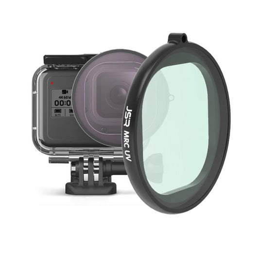 JSR Round Housing UV Lens Filter for GoPro HERO8 Black by JSR