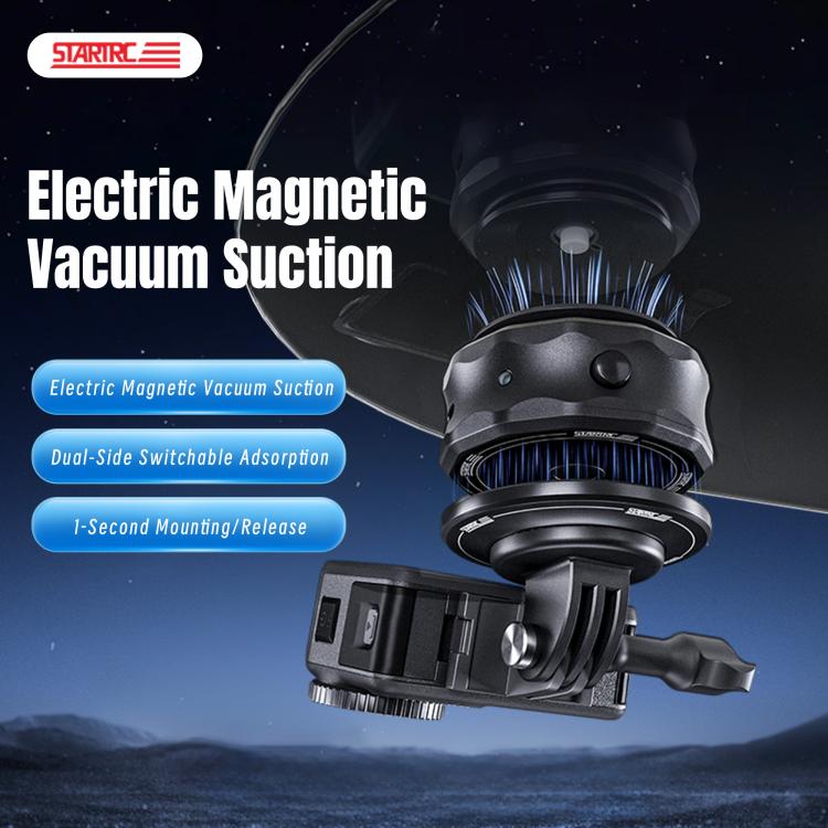STARTRC Universal Electric Magnetic Suction Cup Mount (Black) - Mount & Holder by STARTRC | Online Shopping UK | buy2fix
