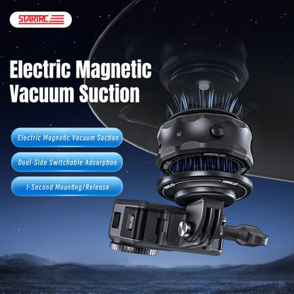 STARTRC Universal Electric Magnetic Suction Cup Mount (Black) - Mount & Holder by STARTRC | Online Shopping UK | buy2fix