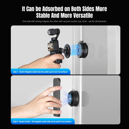 STARTRC Universal Electric Magnetic Suction Cup Mount (Black) - Mount & Holder by STARTRC | Online Shopping UK | buy2fix