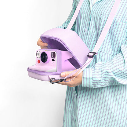 For Polaroid One Step 2 / NOW EVA Camera Case Shockproof Camera Storage Bag (Purple) - Leather Bag by buy2fix | Online Shopping UK | buy2fix