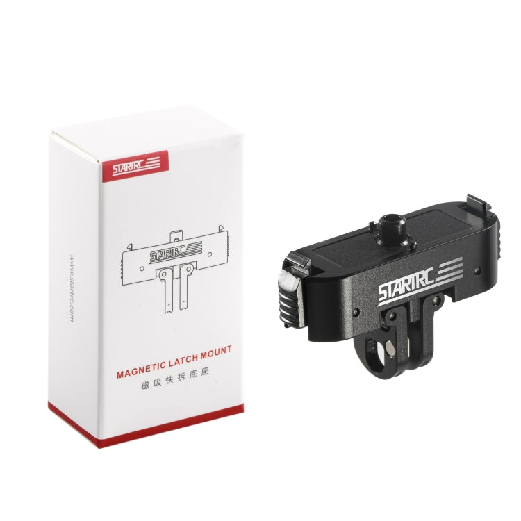 For GoPro HERO13 Black STARTRC Magnetic Quick Release Base Mount (Black) - Connection Mount by STARTRC | Online Shopping UK | buy2fix