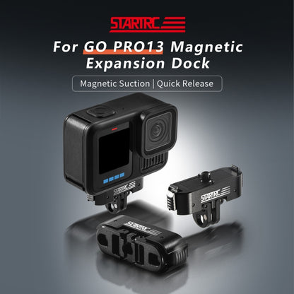 For GoPro HERO13 Black STARTRC Magnetic Quick Release Base Mount (Black) - Connection Mount by STARTRC | Online Shopping UK | buy2fix