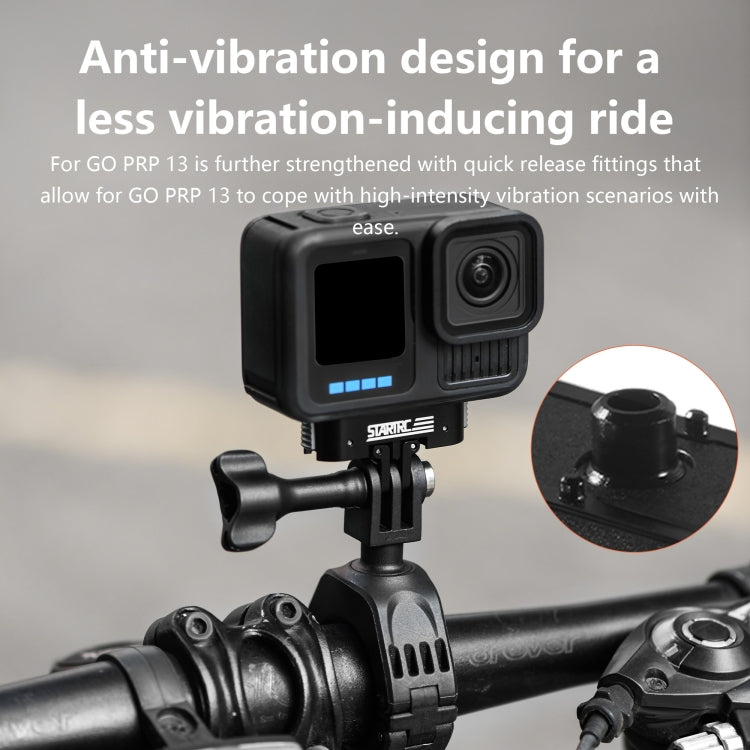 For GoPro HERO13 Black STARTRC Magnetic Quick Release Base Mount (Black) - Connection Mount by STARTRC | Online Shopping UK | buy2fix