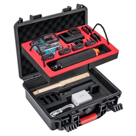 For Insta360 Ace / Ace Pro STARTRC Waterproof Dual-layer Suitcase Storage Box (Black) - Case & Bags by STARTRC | Online Shopping UK | buy2fix