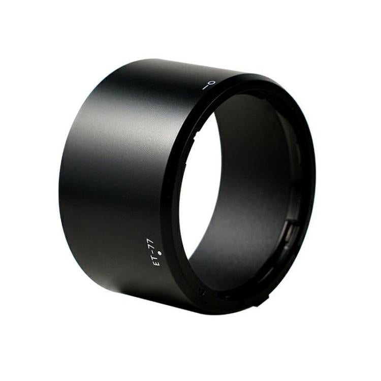 ET-77 Lens Hood Shade for Canon RF 85mm f/2 Macro IS STM Lens (Black) - Lens Hood by buy2fix | Online Shopping UK | buy2fix