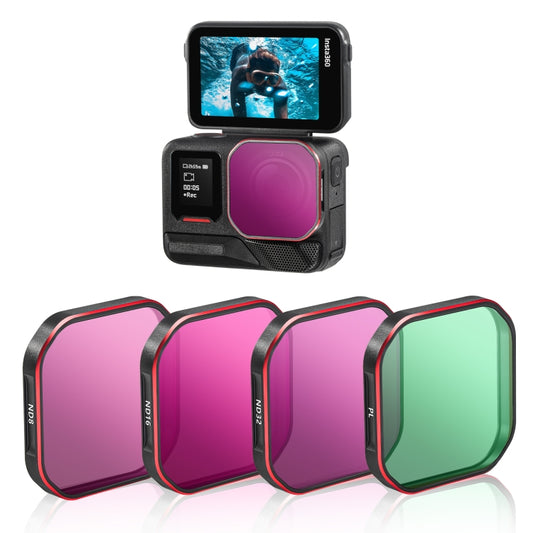 For Insta360 Ace Pro 2 STARTRC 4 in 1 PL ND8 ND16 ND32 Camera Lens Filter - Len Accessories by STARTRC | Online Shopping UK | buy2fix