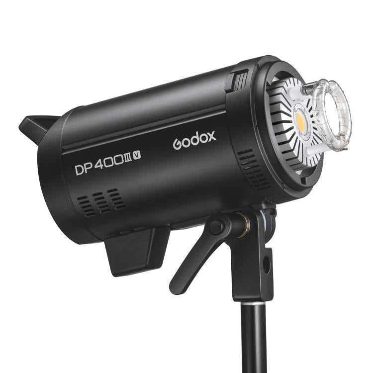 Godox DP400III-V Studio Flash Photo Light 400Ws 2.4G Wireless X System Bowens Mount Light (AU Plug) - Shoe Mount Flashes by Godox | Online Shopping UK | buy2fix