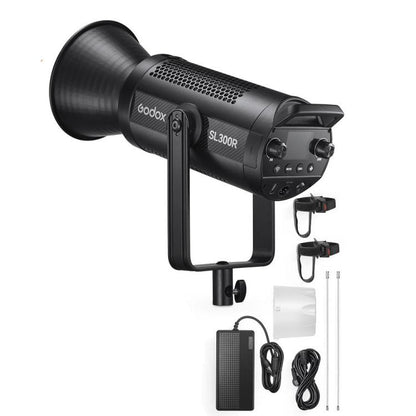 Godox SL300R RGB LED Video Light 310W CRI/TLCI 97+ COB Monolight Bowens Mount Studio Photo Light (EU Plug) - Shoe Mount Flashes by Godox | Online Shopping UK | buy2fix