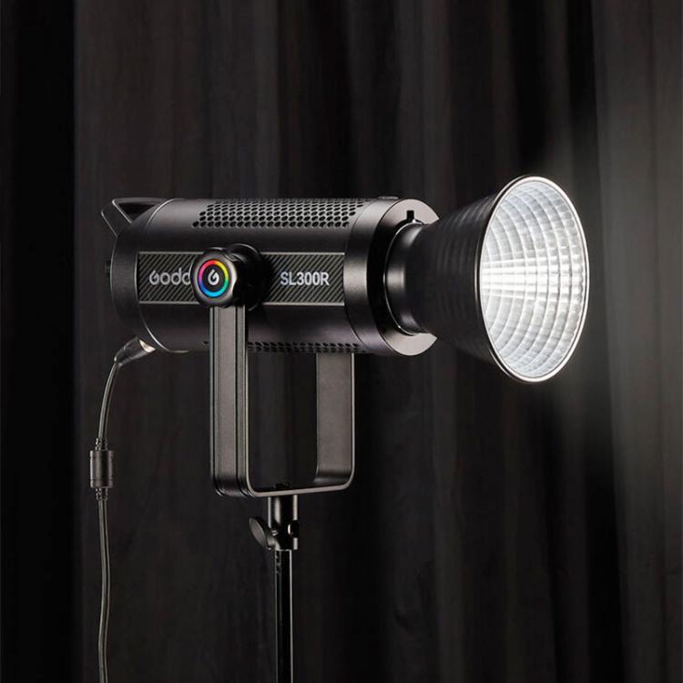 Godox SL300R RGB LED Video Light 310W CRI/TLCI 97+ COB Monolight Bowens Mount Studio Photo Light (US Plug) - Shoe Mount Flashes by Godox | Online Shopping UK | buy2fix