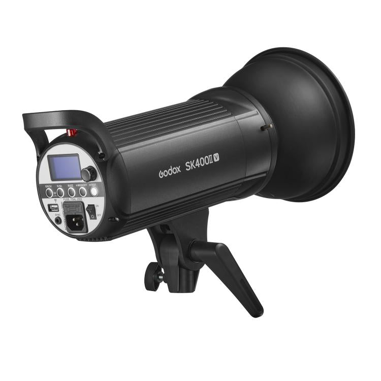 Godox SK400II-V Studio Flash Photo Light 400Ws Bowens Mount Monolight Light (UK Plug) - Shoe Mount Flashes by Godox | Online Shopping UK | buy2fix