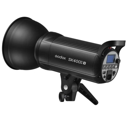 Godox SK400II-V Studio Flash Photo Light 400Ws Bowens Mount Monolight Light (UK Plug) - Shoe Mount Flashes by Godox | Online Shopping UK | buy2fix
