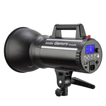 Godox Gemini GS400II Studio Flash Light 400Ws Bowens Mount Strobe Flash (EU Plug) - Shoe Mount Flashes by Godox | Online Shopping UK | buy2fix