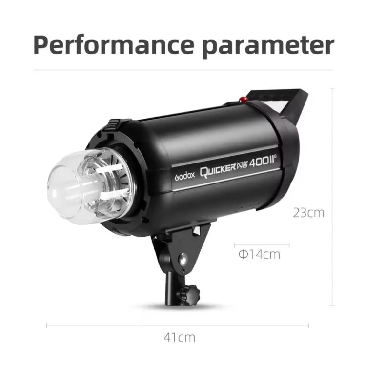 Godox Quicker 400IIM Studio Flash Light 400Ws Bowens Mount Strobe Flash (US Plug) - Shoe Mount Flashes by Godox | Online Shopping UK | buy2fix