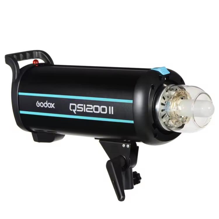 Godox QS1200II Strobe Studio Flash Light 1200Ws Bowens Mount High Speed Flash (EU Plug) - Shoe Mount Flashes by Godox | Online Shopping UK | buy2fix