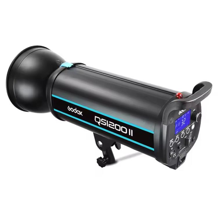 Godox QS1200II Strobe Studio Flash Light 1200Ws Bowens Mount High Speed Flash (US Plug) - Shoe Mount Flashes by Godox | Online Shopping UK | buy2fix