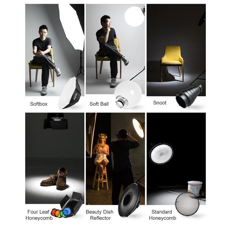 Godox QS600II Strobe Studio Flash Light 600Ws Bowens Mount High Speed Flash (AU Plug) - Shoe Mount Flashes by Godox | Online Shopping UK | buy2fix