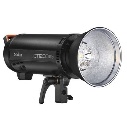Godox QT1200III Quicker Studio Flash Light 1200Ws Bowens Mount High Speed Flash (UK Plug) - Shoe Mount Flashes by Godox | Online Shopping UK | buy2fix
