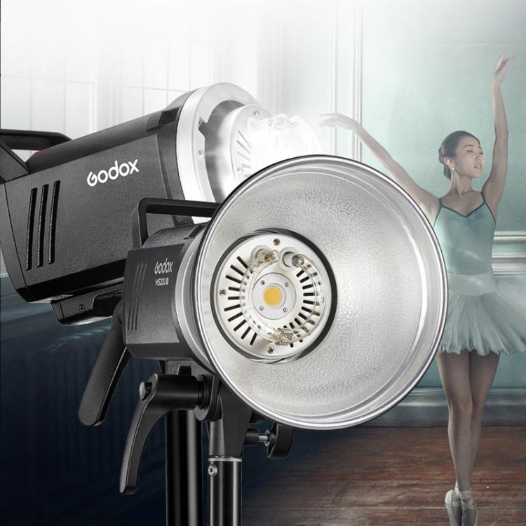 Godox MS300-V Studio Flash Light 300Ws Bowens Mount Strobe Light with Lamp Cover (UK Plug) - Shoe Mount Flashes by Godox | Online Shopping UK | buy2fix