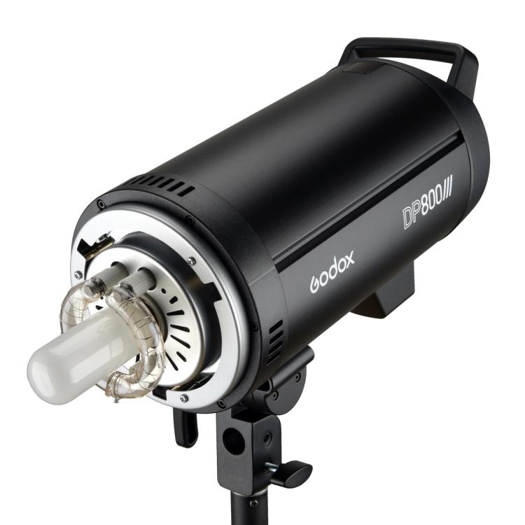 Godox DP800III Studio Flash Photo Light 800Ws 2.4G Wireless X System Bowens Mount Strobe Light, No Lamp Cover (UK Plug) - Shoe Mount Flashes by Godox | Online Shopping UK | buy2fix