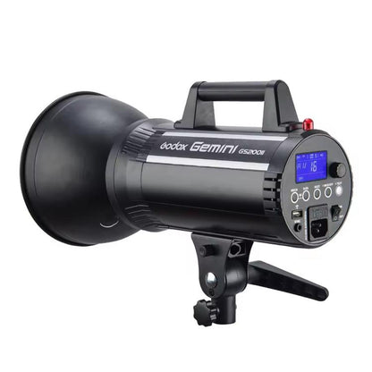Godox Gemini GS200II Studio Flash Light 200Ws Bowens Mount Strobe Flash (UK Plug) - Shoe Mount Flashes by Godox | Online Shopping UK | buy2fix