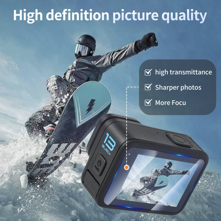 For GoPro HERO13 Black STARTRC 2 Sets 3 in 1 Lens and Front Back Screen Tempered Glass Film - Protective Film by STARTRC | Online Shopping UK | buy2fix