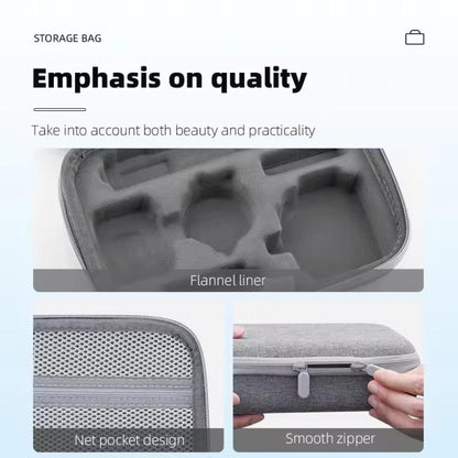 For Insta360 GO 3 / GO 3S BRDRC Portable Storage Box Case (Grey) - Case & Bags by BRDRC | Online Shopping UK | buy2fix