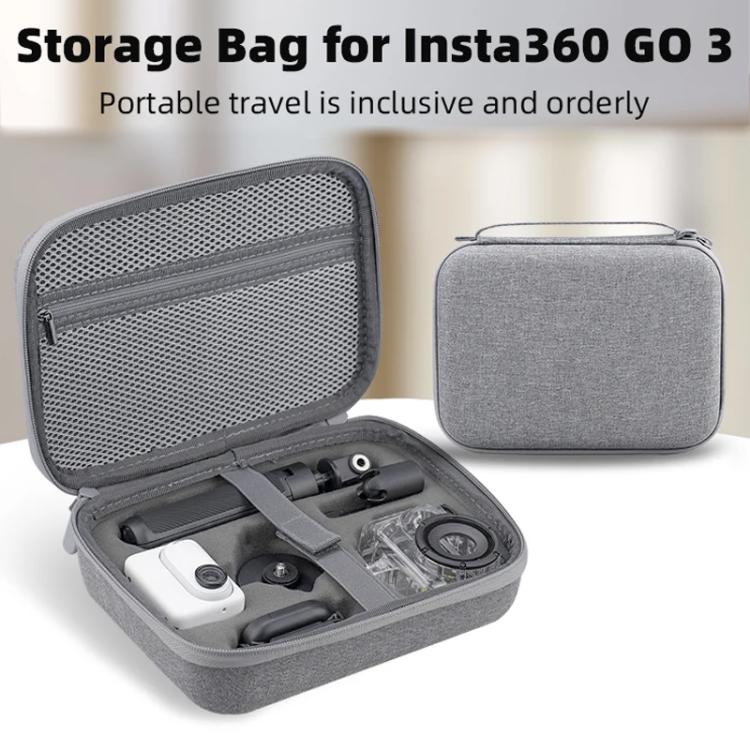 For Insta360 GO 3 / GO 3S BRDRC Portable Storage Box Case (Grey) - Case & Bags by BRDRC | Online Shopping UK | buy2fix