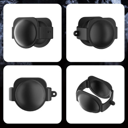 For Insta360 X5 Camera Body Cover Silicone Case with Lens Cover (Black) - Case & Bags by buy2fix | Online Shopping UK | buy2fix