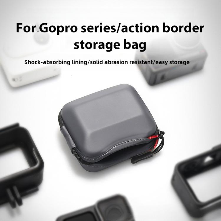 Portable Body Half Coverage Storage Box Bag for GoPro / DJI Action Camera (Grey) - Carry Cases by buy2fix | Online Shopping UK | buy2fix