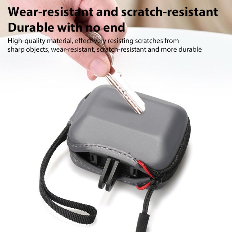 Portable Body Half Coverage Storage Box Bag for GoPro / DJI Action Camera (Grey) - Carry Cases by buy2fix | Online Shopping UK | buy2fix