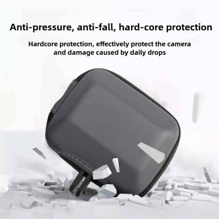 Portable Body Half Coverage Storage Box Bag for GoPro / DJI Action Camera (Grey) - Carry Cases by buy2fix | Online Shopping UK | buy2fix
