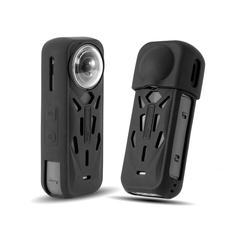 For Insta360 X5 STARTRC Silicone Heat Dissipation Protective Cover with Lens Cover (Black) - Case & Bags by STARTRC | Online Shopping UK | buy2fix