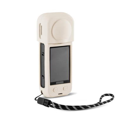 For Insta360 X5 STARTRC Silicone Heat Dissipation Protective Cover with Lens Cover (White) - Case & Bags by STARTRC | Online Shopping UK | buy2fix