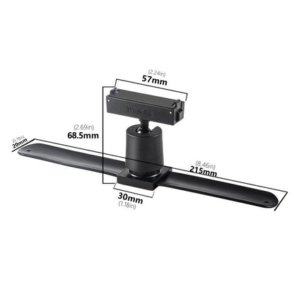 For Insta360 GO 3S / GO 3 STARTRC Silicone Wristband Snap Ring Quick Release Fixed Adapter Mount (Black) - Case & Bags by STARTRC | Online Shopping UK | buy2fix