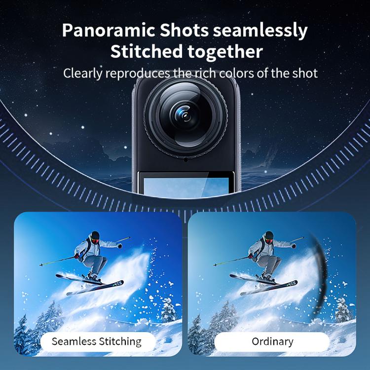 For insta360 X5 STARTRC Swivel Protective Lens Guad Glass Lens Cover - Len Accessories by STARTRC | Online Shopping UK | buy2fix