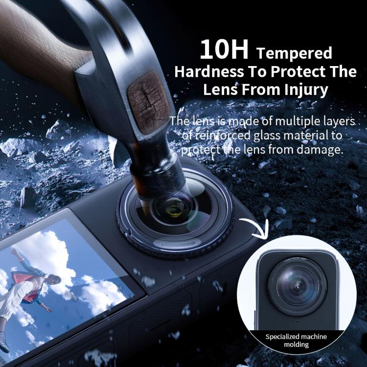 For insta360 X5 STARTRC Swivel Protective Lens Guad Glass Lens Cover - Len Accessories by STARTRC | Online Shopping UK | buy2fix