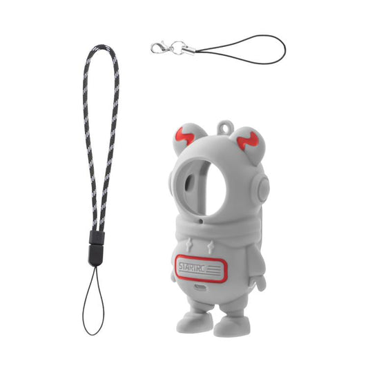 For Insta360 GO 3S STARTRC Cartoon Silicone Protective Case (Dark Gray) - Case & Bags by STARTRC | Online Shopping UK | buy2fix