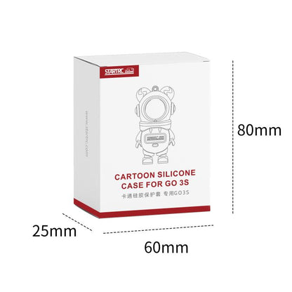 For Insta360 GO 3S STARTRC Cartoon Silicone Protective Case (Baby Blue) - Case & Bags by STARTRC | Online Shopping UK | buy2fix