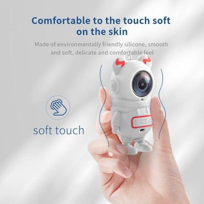 For Insta360 GO 3S STARTRC Cartoon Silicone Protective Case (Dark Gray) - Case & Bags by STARTRC | Online Shopping UK | buy2fix