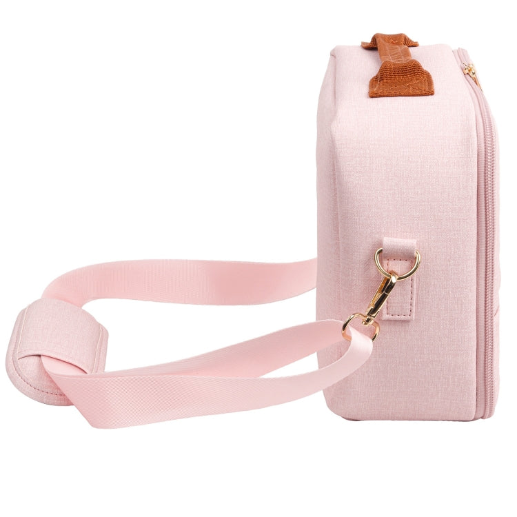 Portable Mini Printer Storage Bag For CP910/1200/1300 (Pink) - Strap Satchel by buy2fix | Online Shopping UK | buy2fix