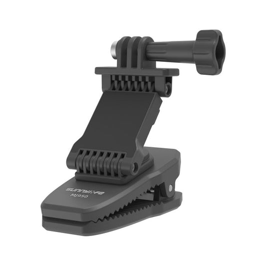 Sunnylife Stretchable Backpack Clip Rotatable Magnetic Mount Action Camera Holder Vlog Mount (Black) - Backpack Clip by Sunnylife | Online Shopping UK | buy2fix