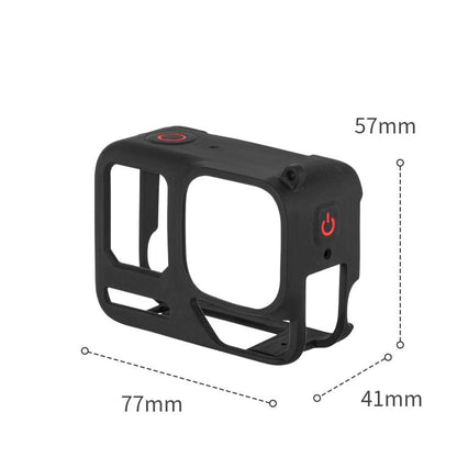 For Insta360 Ace Pro 2 STARTRC Body Silicone Case with Lens Cap & Lanyard (Black) - Case & Bags by STARTRC | Online Shopping UK | buy2fix