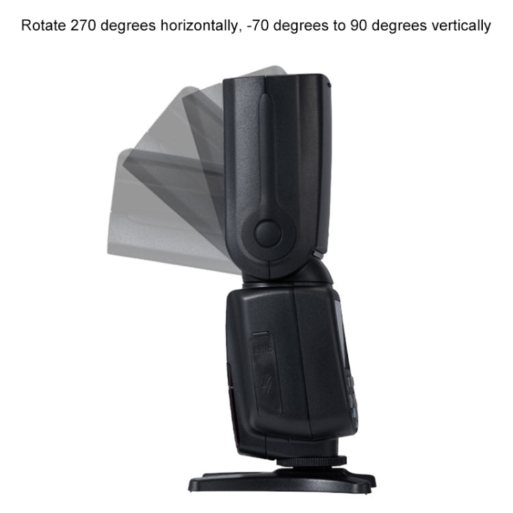 TRIOPO TR-982IIC Flash Light Speedlite for Canon (Black) - Shoe Mount Flashes by TRIOPO | Online Shopping UK | buy2fix
