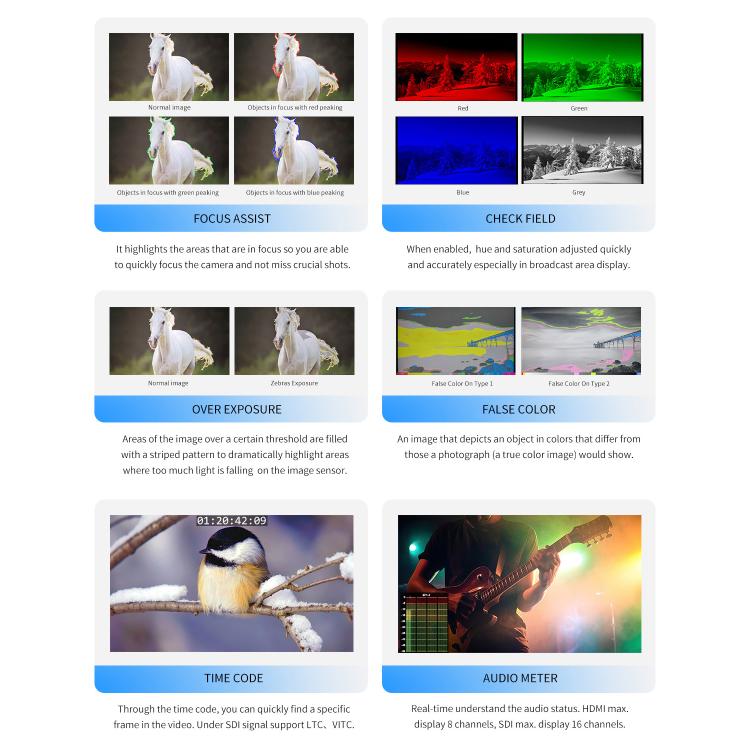 SEETEC P215 PRO-CO 21.5 inch 1000nit High Bright Portable Protective Broadcast Monitor Full HD 1920x1080 Monitor (UK Plug) - On-camera Monitors by SEETEC | Online Shopping UK | buy2fix