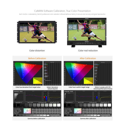 SEETEC P215 PRO 21.5 inch 1000nit High Bright Broadcast Monitor Full HD 1920x1080 Monitor(EU Plug) - On-camera Monitors by SEETEC | Online Shopping UK | buy2fix