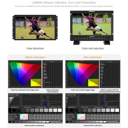 SEETEC P133 PRO 13.3 inch 1000nit High Bright Broadcast Monitor Full HD 1920x1080 Monitor (EU Plug) - On-camera Monitors by SEETEC | Online Shopping UK | buy2fix