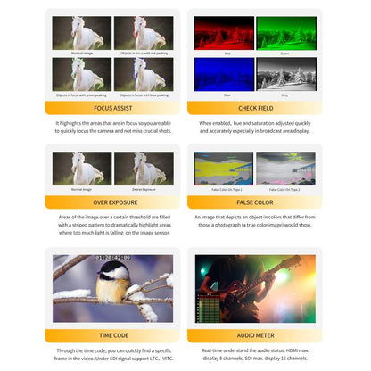 SEETEC P133 PRO 13.3 inch 1000nit High Bright Broadcast Monitor Full HD 1920x1080 Monitor (EU Plug) - On-camera Monitors by SEETEC | Online Shopping UK | buy2fix