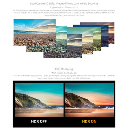 SEETEC P133 PRO 13.3 inch 1000nit High Bright Broadcast Monitor Full HD 1920x1080 Monitor (EU Plug) - On-camera Monitors by SEETEC | Online Shopping UK | buy2fix